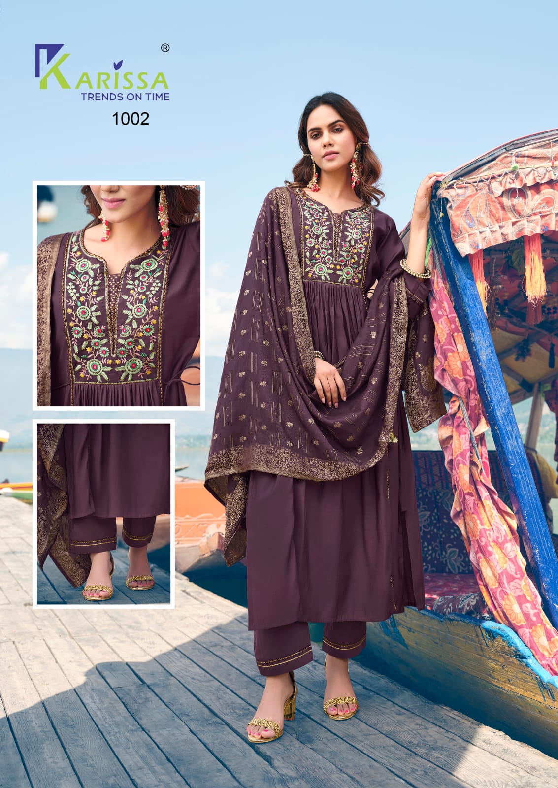 Saaraa By Karissa Heavy Designer Readymade Suits Catalog